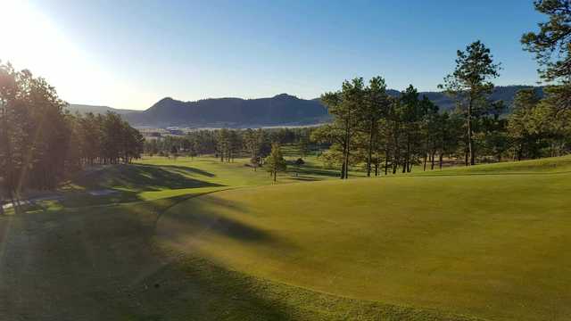 A view from green #4 at Southern Hills Golf Course.