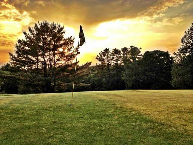 A view of a hole at Prospect Point Golf Club