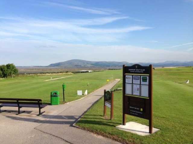 1st tee at Barrow Golf Club