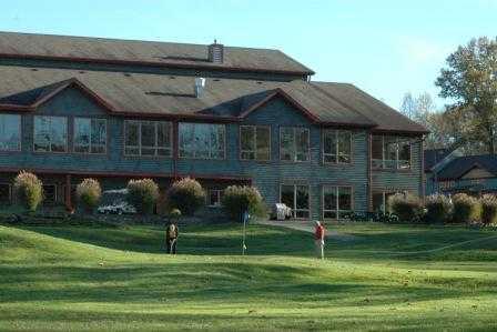 View of Club House from 18th Hole