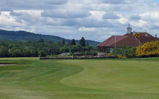 A view of the clubhouse at Elmwood Golf Club