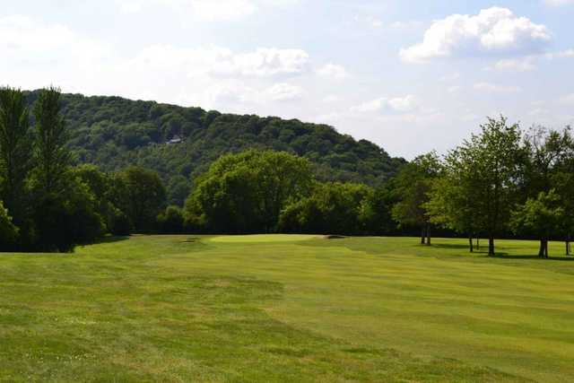 Great view of the manicured fairways at Wrekin GC