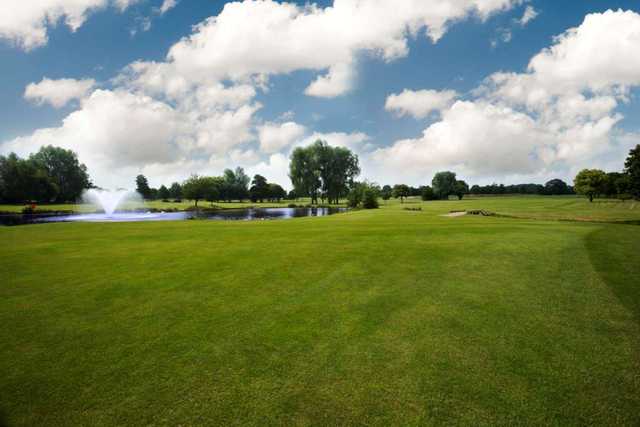18th green at the Lichfield Golf Club