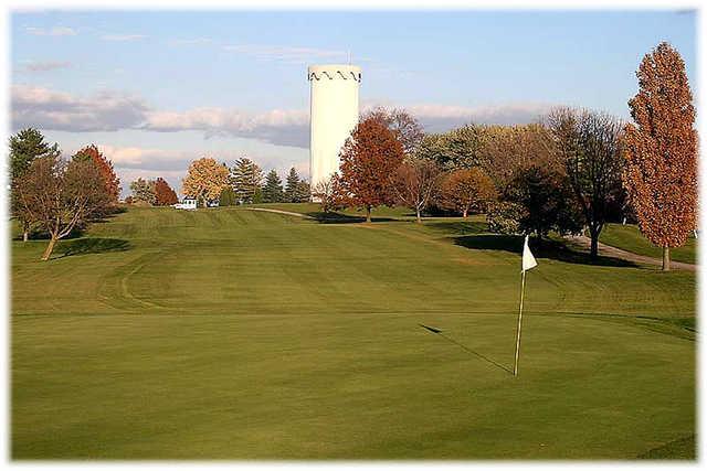 A view of the 1st hole at Valle Vista GC