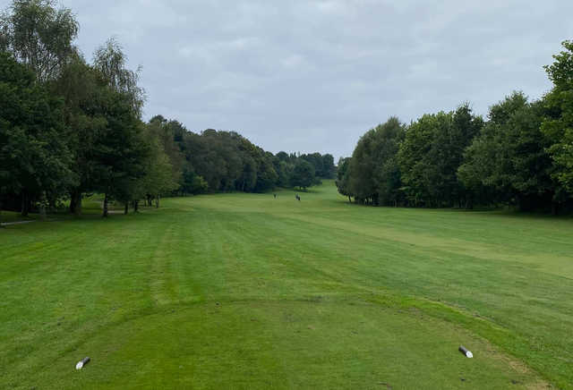 A view from a tee at Hartford Golf Club.