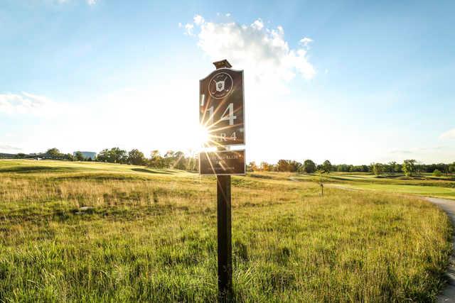 View of the 14th tee at Pfau Golf Course at Indiana University.
