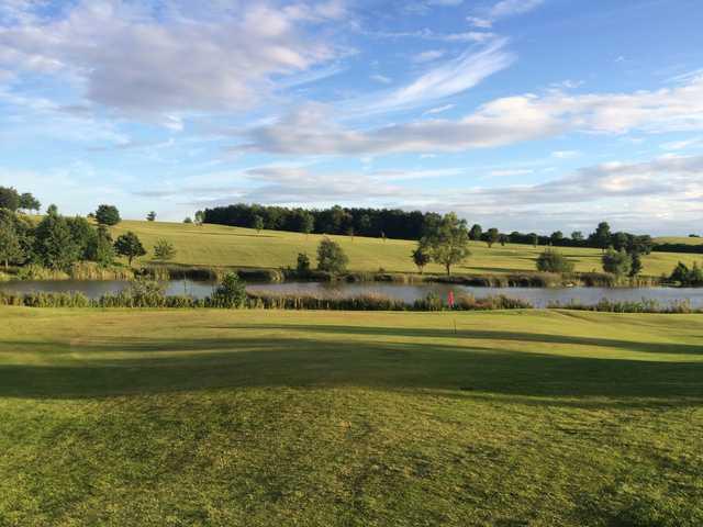 A view of a hole at Barlborough Links Golf Club.