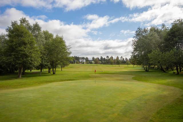 Looking back from a green at Lilliardsedge Golf Course.