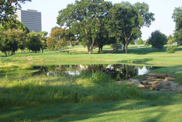 A view over the water from LaFortune Park Golf Course