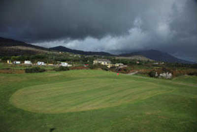 A view of a green at Berehaven Golf Club.
