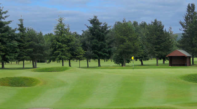 View of the 9th hole at Inverness Golf Club