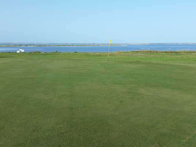 View from a green at Isle Dauphine Golf Club