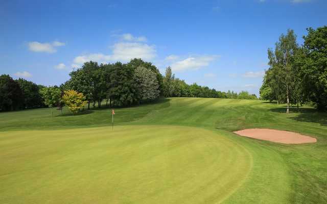 A view of hole #11 at Shrewsbury Golf Club.
