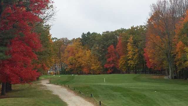 A fall view from Candia Woods Golf Links