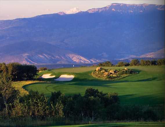 A view of a hole at Cornerstone Club