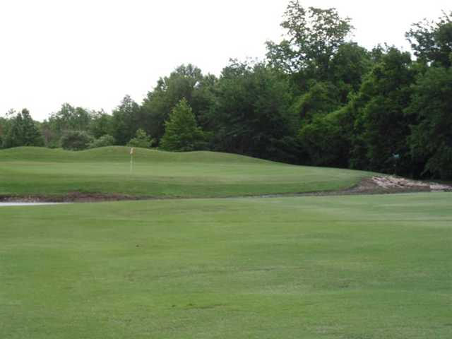 A view from a fairway at Owasso Golf & Athletic Club