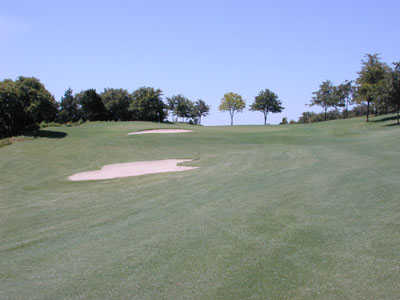 A view of fairway #15 at Sugar Creek Canyon Golf Club