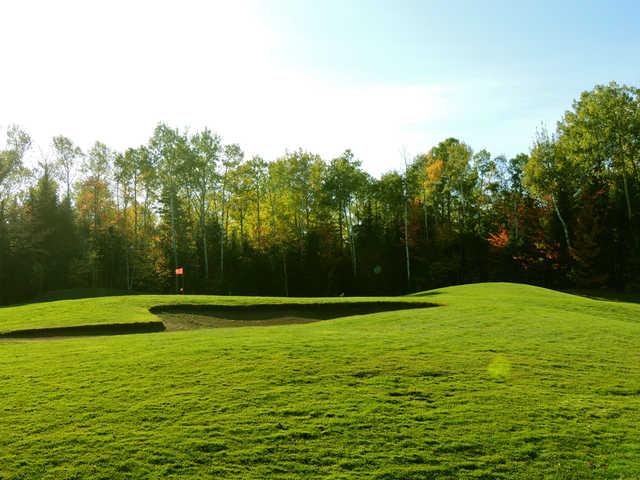 A view of a hole at Squire Green Golf Club