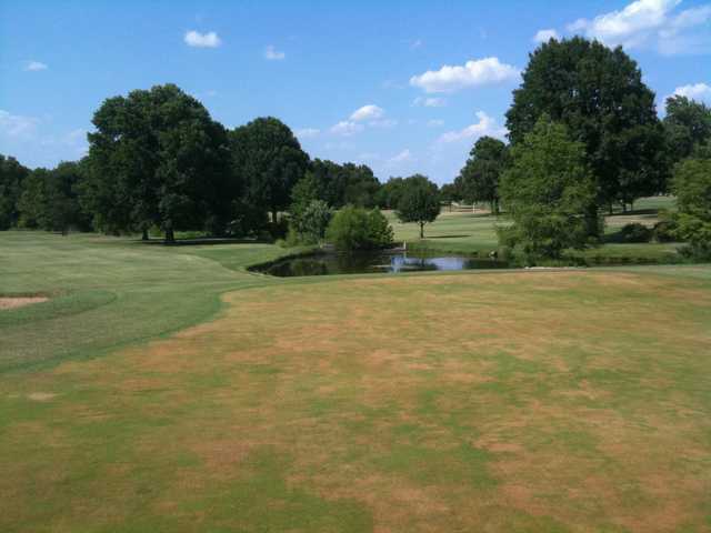 A sunny day view from Adams Golf Club