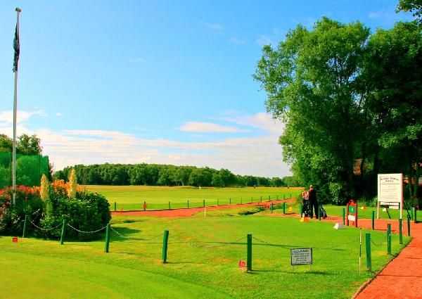 The 10th green at Southport Old Links