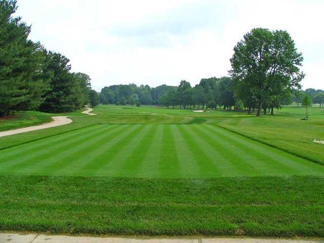 A view from a tee at DuPont Country Club