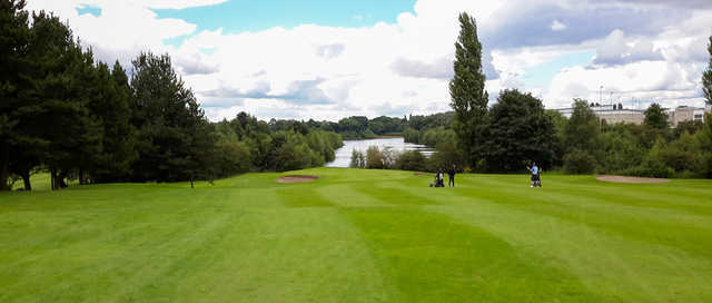 A view from a fairway at Fairfield Golf & Sailing Club