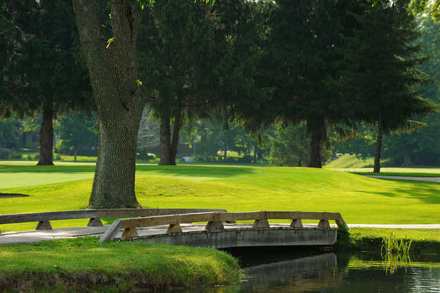A view over a bridge at Ulen Country Club