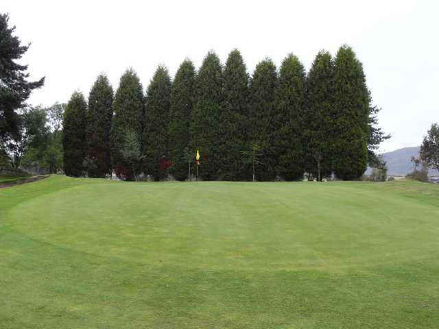 A view of a hole at Kirkintilloch Golf Club.