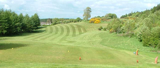 A view from a tee at Kirkcudbright Golf Club