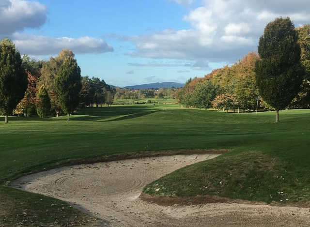 A view of a fairway at Thurles Golf Club.