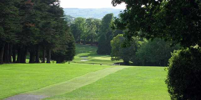 A view of a hole from Grange Golf Club.