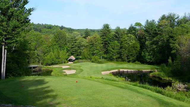 A view from a tee at Bretwood Golf Course