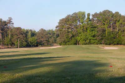 A view from a tee at Bethany Bay Golf Club