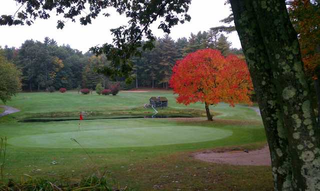 A fall view from Pine Valley Golf Course.