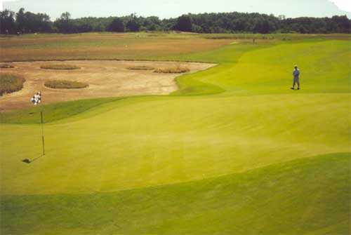 A view of hole #6 at The Trophy Club.