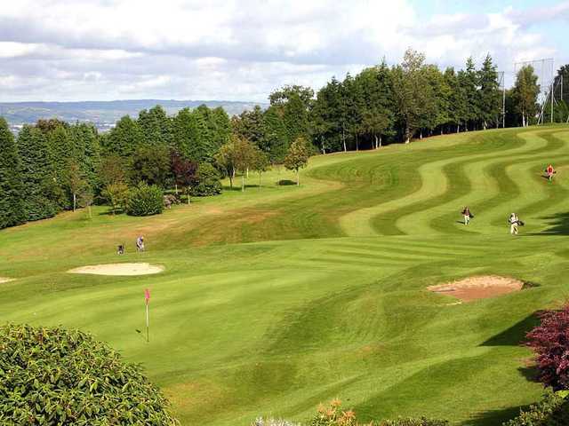 Outstanding fairway at Holywood Golf Club