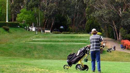 A view from Mount Macedon Golf Club