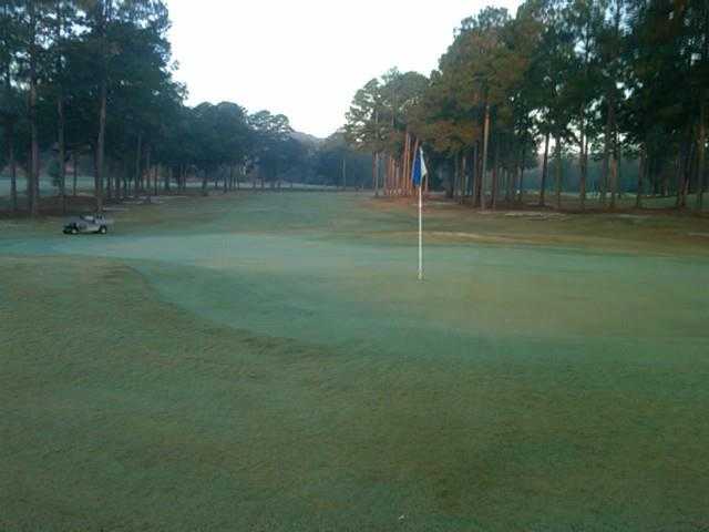 A view of a hole at Fox Ridge Golf Course