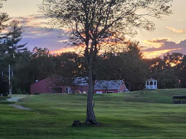 A view from Pine Valley Golf Course.
