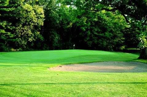 A view of the 6th green at Lafayette Country Club