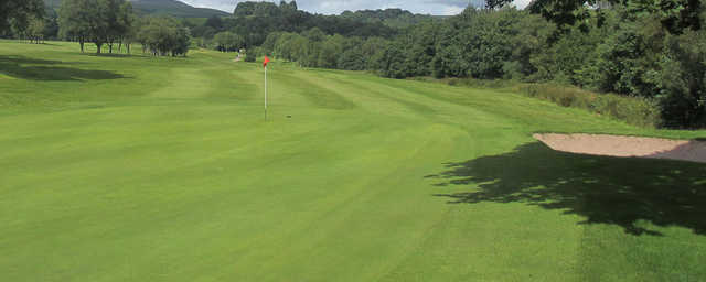 Looking back from the 13th green at Dunscar Golf Club.