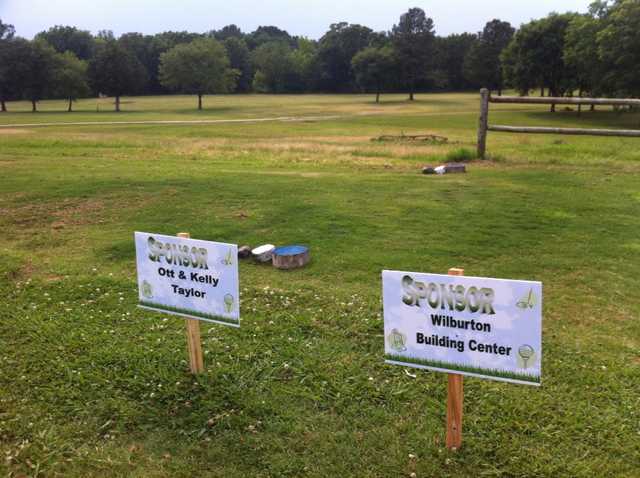 A view of a tee at Sycamore Springs Golf Course (Melissa Smith).