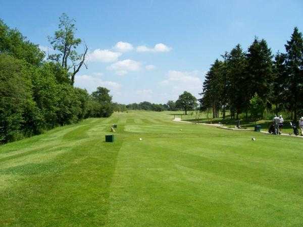 A view from tee #1 at Clandon Regis Golf Club