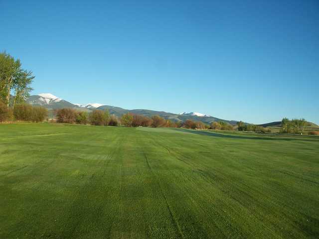 A view of a hole at Deer Park Golf Club.