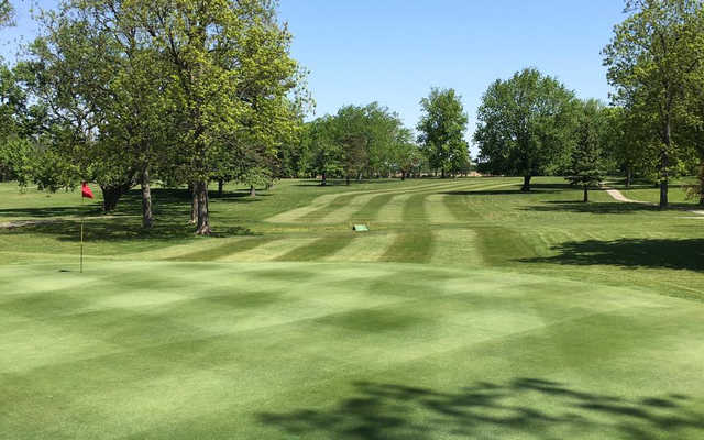 A view of a hole at Westwood Golf Club.