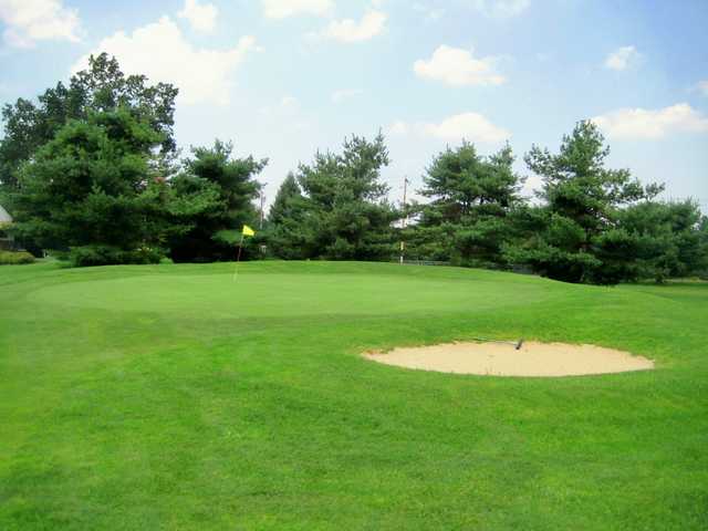 A view of the 9th hole at Kingston Fairways Golf Club