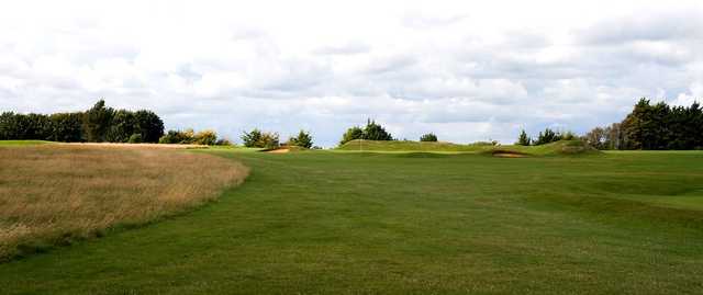 A view of green #7 at Hartington Course from The Royal Eastbourne Golf Club