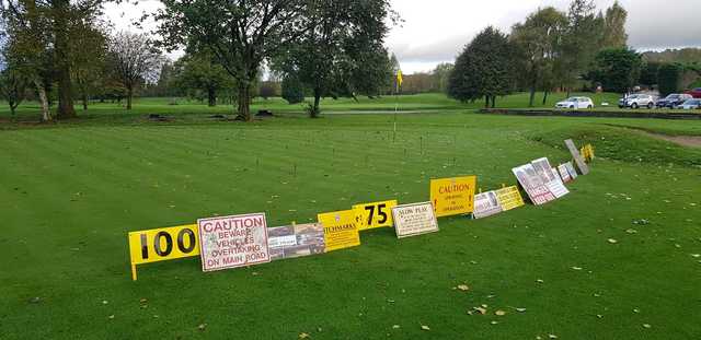 A view of a hole at Loudoun Gowf Golf Club.