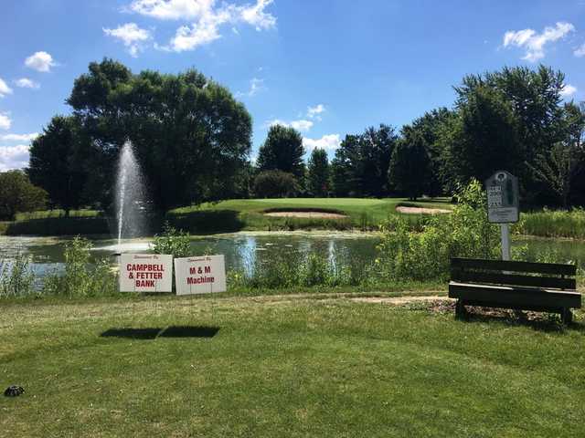 A view of hole #3 at Kendallville Golf Course.