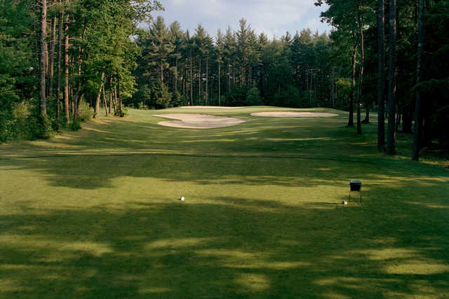 A view from a tee at Souhegan Woods Golf Club
